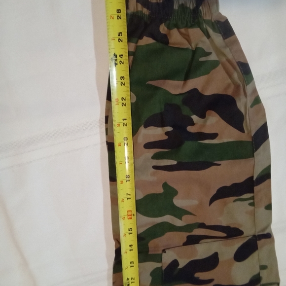 Camouflage Pants - Camo Green Size Small New - Picture 3 of 6